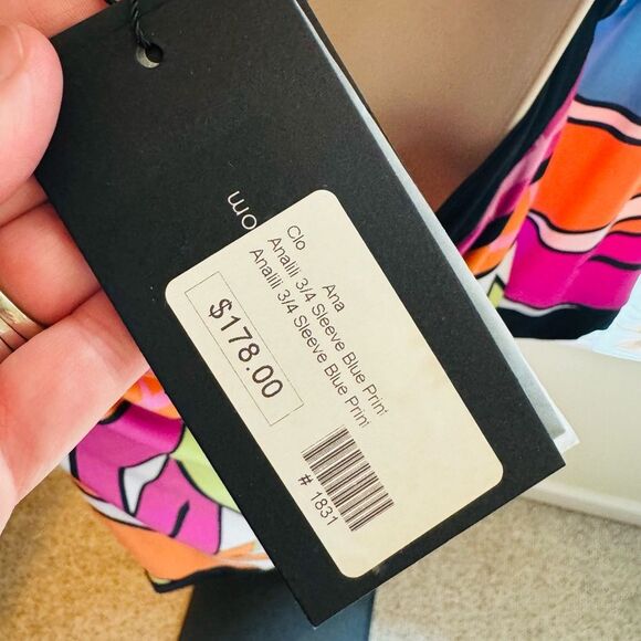 Analili 3/4 sleeve NWT size Large - Picture 7 of 10